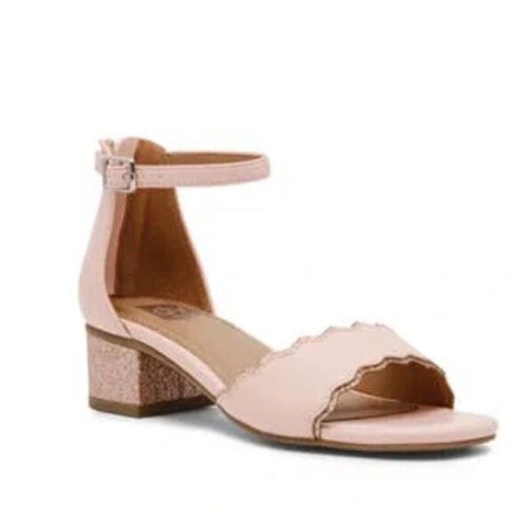 Dolce Vita Josetta Black Sandal kids Rose color shoe - Picture 1 of 7